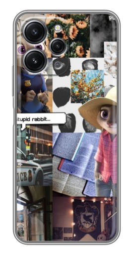 Чехол с картинкой "Коллаж Джуди" для Xiaomi Redmi 12 (5G)