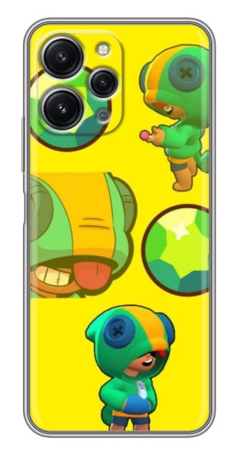 Чехол с картинкой "Кристалл и Леон" для Xiaomi Redmi 12 (5G)