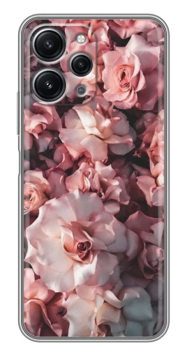 Чехол с печатью "Куст роз" для Xiaomi Redmi 12 (5G)