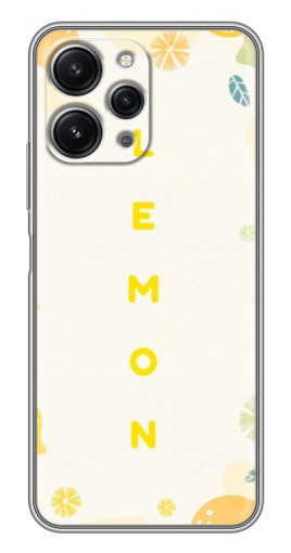 Чехол с картинкой "Lemon" для Xiaomi Redmi 12 (5G)