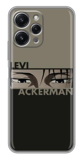 Силиконовый чехол с изображением "Levi Anime" для Xiaomi Redmi 12 (5G)