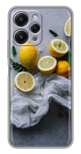 Чехол с принтом "Лимонное настроение" для Xiaomi Redmi 12 (5G)