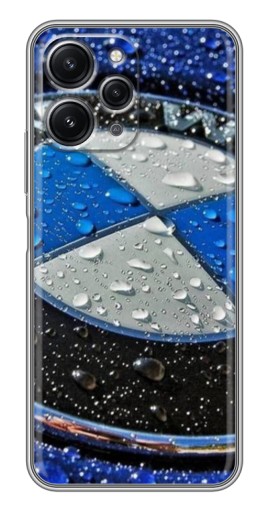 Чехол с печатью "Лого BMW" для Xiaomi Redmi 12 (5G)