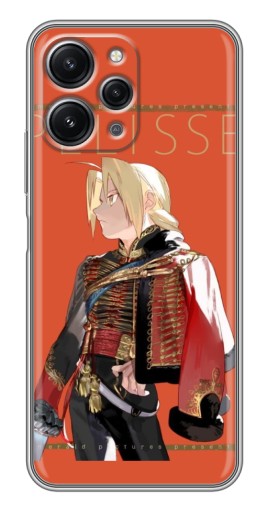 Силиконовый чехол с изображением "Майор Элрик" для Xiaomi Redmi 12 (5G)