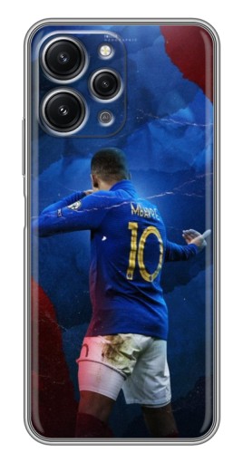 Чехол с печатью "Мбаппе в Франции" для Xiaomi Redmi 12 (5G)
