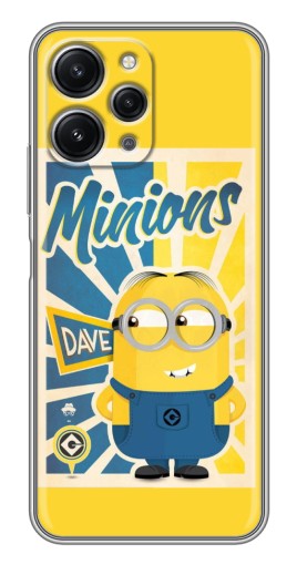 Чехол с картинкой "Minions" для Xiaomi Redmi 12 (5G)