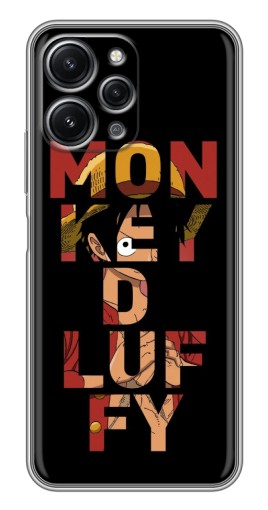 Чехол с картинкой "Monky d Luffy" для Xiaomi Redmi 12 (5G)