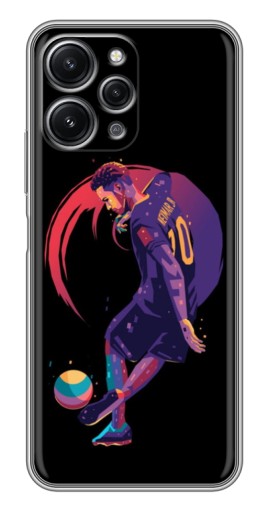 Силиконовый чехол с изображением "Неймар Финты" для Xiaomi Redmi 12 (5G)