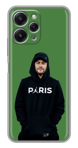 Силиконовый чехол с изображением "Неймар Paris" для Xiaomi Redmi 12 (5G)