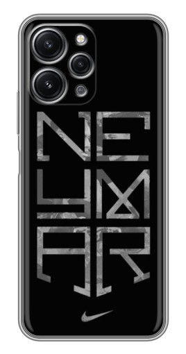Чехол с картинкой "Neymar nike" для Xiaomi Redmi 12 (5G)