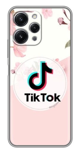 Чехол с картинкой "Нежный принт" для Xiaomi Redmi 12 (5G)