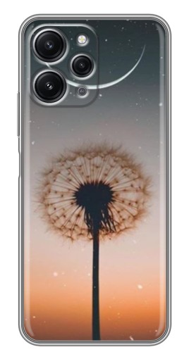 Чехол с картинкой "Ночной одуванчик" для Xiaomi Redmi 12 (5G)