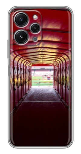 Силиконовый чехол с изображением "Подтрибунная с Олд Трафорд" для Xiaomi Redmi 12 (5G)