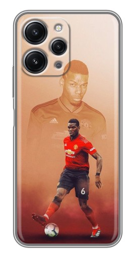 Чехол с принтом "Pogba с Манчестера" для Xiaomi Redmi 12 (5G)