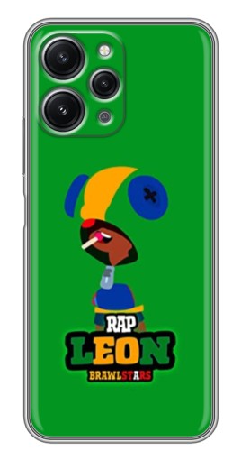 Чехол с печатью "RAP Leon" для Xiaomi Redmi 12 (5G)