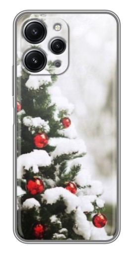 Чехол с печатью "Рождественская елка" для Xiaomi Redmi 12 (5G)