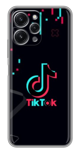 Чехол с принтом "Стиль TikTok" для Xiaomi Redmi 12 (5G)