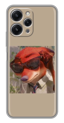 Чехол с принтом "Стильный Ник" для Xiaomi Redmi 12 (5G)