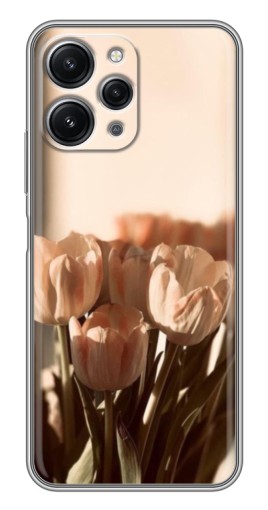 Чехол с картинкой "Тюльпаны на солнце" для Xiaomi Redmi 12 (5G)