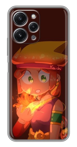 Чехол с картинкой "Удивлённая Амбер" для Xiaomi Redmi 12 (5G)