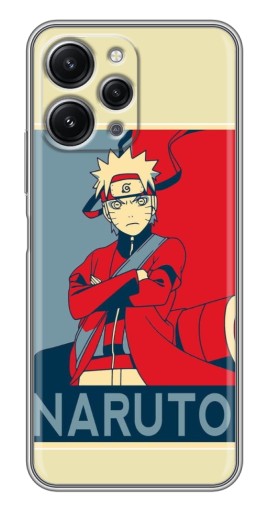 Чехол с картинкой "Удзумаки Naruto" для Xiaomi Redmi 12 (5G)