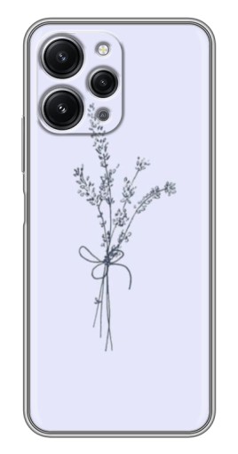 Чехол с картинкой "Веточки лаванды" для Xiaomi Redmi 12 (5G)