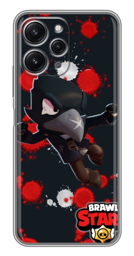 Чехол с принтом "Ворон Бравл Старс" для Xiaomi Redmi 12 (5G)
