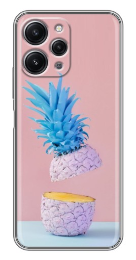 Чехол с печатью "Яркий ананас" для Xiaomi Redmi 12 (5G)
