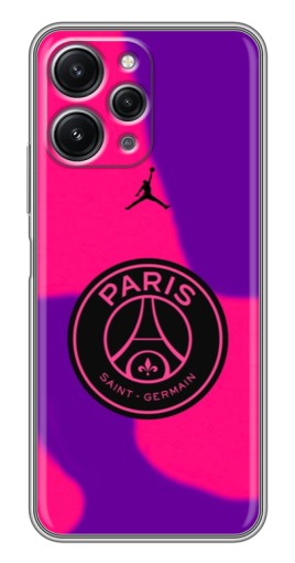 Чехол с принтом "Яркий лого PSG" для Xiaomi Redmi 12 (5G)
