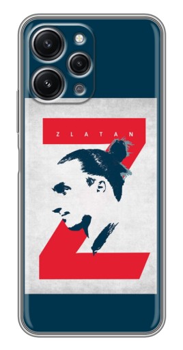 Чехол с печатью "Zlatan" для Xiaomi Redmi 12 (5G)