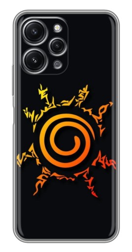 Силиконовый чехол с изображением "Знак Наруто" для Xiaomi Redmi 12 (5G)