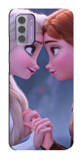 Чехол с принтом "Анна и Ельза" для Nokia G42