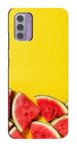 Чехол с принтом "Арбузики на желтом" для Nokia G42