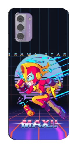 Силиконовый чехол с изображением "Brawl MAX" для Nokia G42