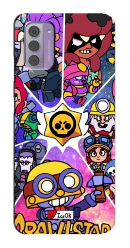Силиконовый чехол с изображением "Brawl заставка" для Nokia G42