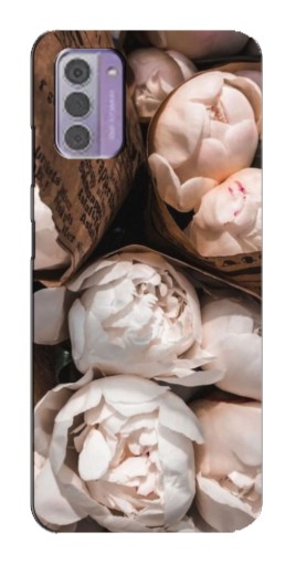 Чехол с принтом "Букет пионов" для Nokia G42