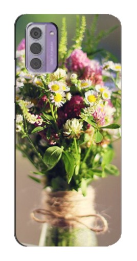Чехол с печатью "Букет полевых цветов" для Nokia G42