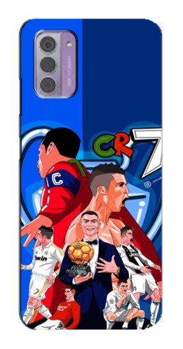 Силиконовый чехол с изображением "CR7" для Nokia G42