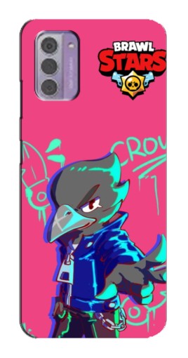 Чехол с принтом "Crow Asassin" для Nokia G42