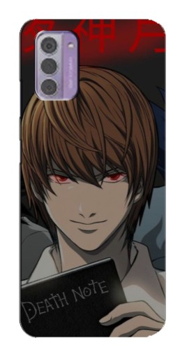 Силиконовый чехол с изображением "Death Note" для Nokia G42