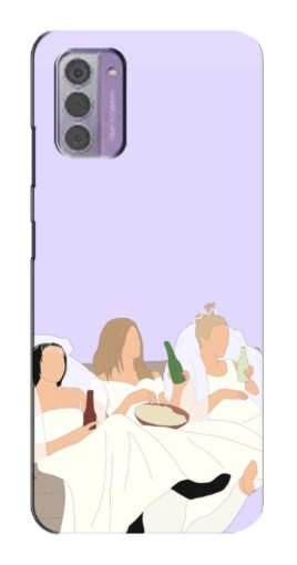 Чехол с принтом "Девушки Друзья" для Nokia G42