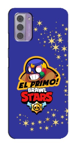 Чехол с принтом "El Primo в маске" для Nokia G42