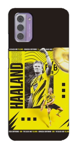 Силиконовый чехол с изображением "Golden Haaland" для Nokia G42