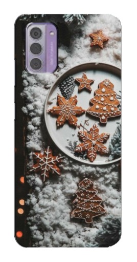Силиконовый чехол с изображением "Имбирные пряники" для Nokia G42