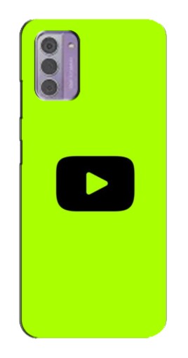 Чехол с принтом "Кнопка Ютуба" для Nokia G42