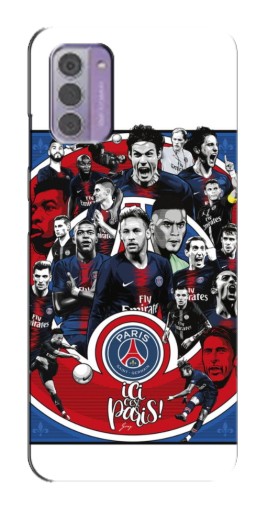 Чехол с принтом "Команда PSG" для Nokia G42