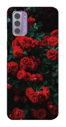 Силиконовый чехол с изображением "Красные розы" для Nokia G42