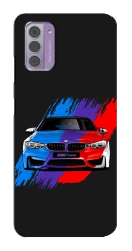 Чехол с картинкой "Красочный BMW" для Nokia G42