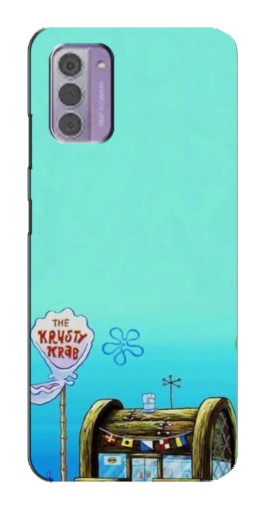 Чехол с печатью "Krusty Krab" для Nokia G42