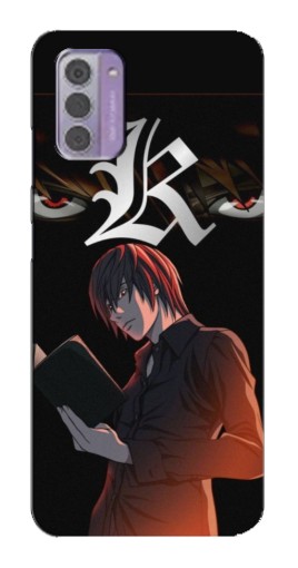 Силиконовый чехол с изображением "Лайт Ягами Death Note" для Nokia G42